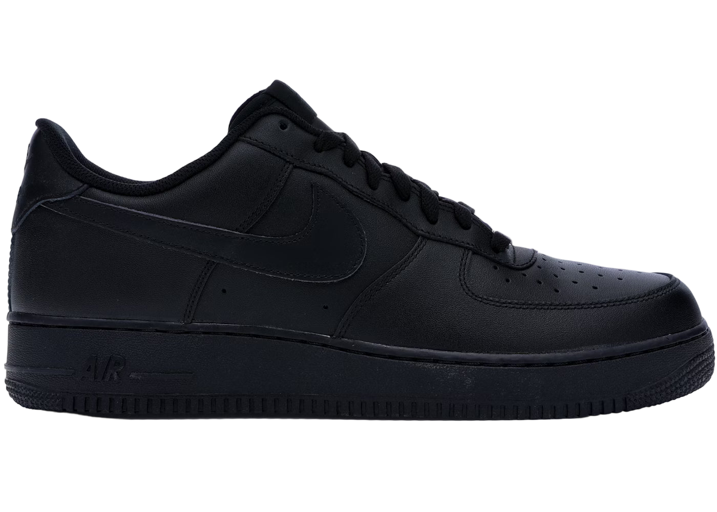 Nike Air Force 1 Low '07 en negro