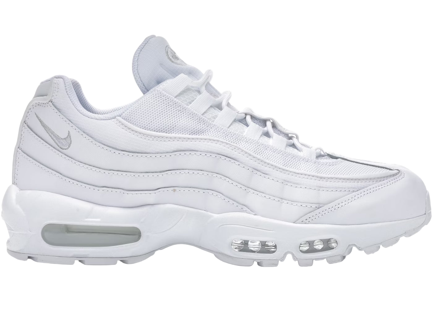 Nike Air Max 95 Essential en blanco y gris niebla