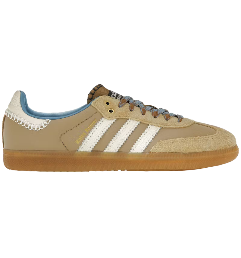 adidas Samba Nylon Wales Bonner en blanco y marrón desierto