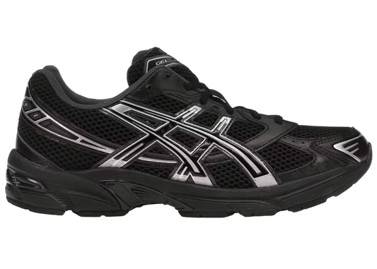 ASICS Gel-1130 en negro y plateado puro