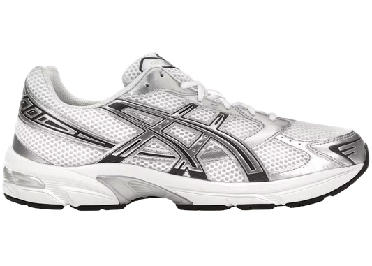 ASICS Gel-1130 en blanco y plateado puro