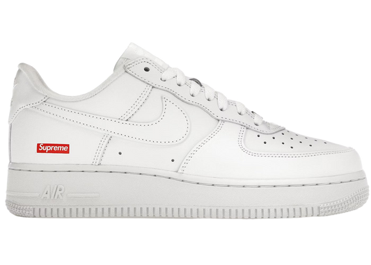 Nike Air Force 1 Low Supreme en blanco