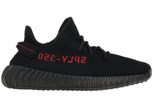 adidas Yeezy Boost 350 V2 en negro y rojo