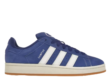 adidas Campus 00s en azul semi lúcido y blanco nube